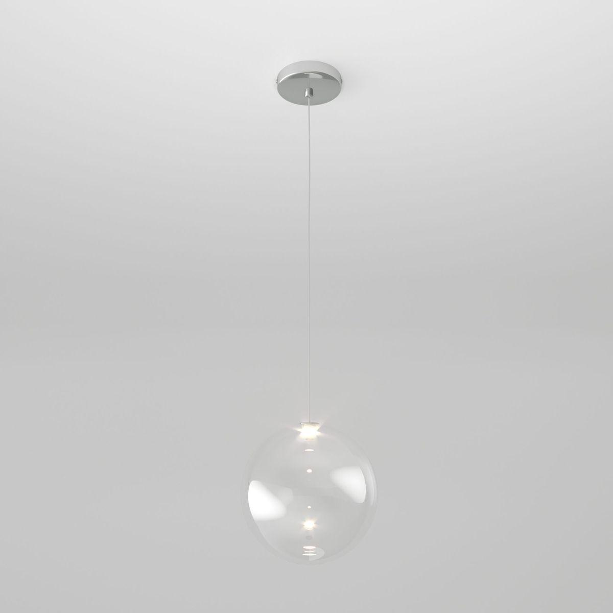 Подвесной светодиодный светильник Eurosvet Wonder 50230/1 Led прозрачный