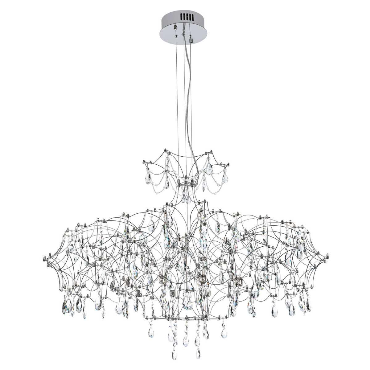 Подвесная светодиодная люстра Modelux Premium ML.7815.1050P CH