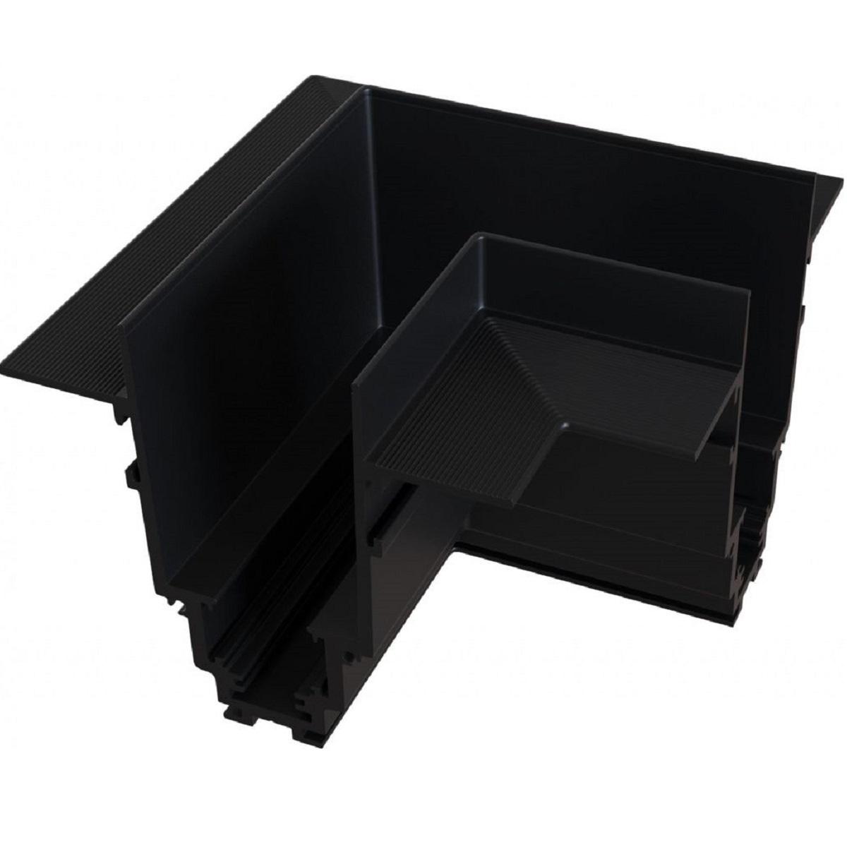 Коннектор угловой встраиваемый Maytoni Technical Gravity TRX010CL-22B