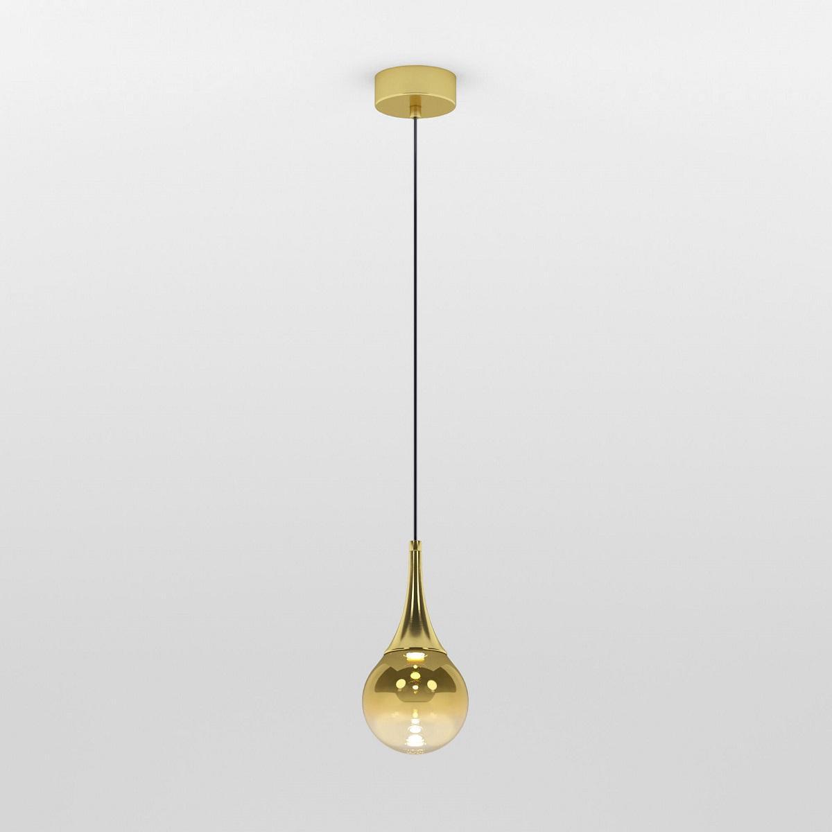 Подвесной светодиодный светильник Eurosvet Adour 50256/1 LED золото