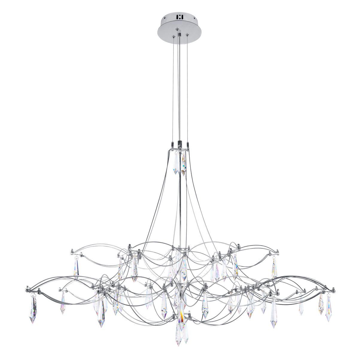 Подвесная люстра Loft IT Mira 10590/1000 Silver Asfour