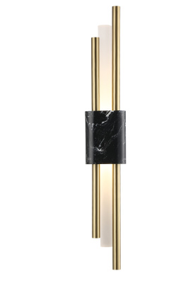 CARTA AP6W LED BLACK/BRASS Бра