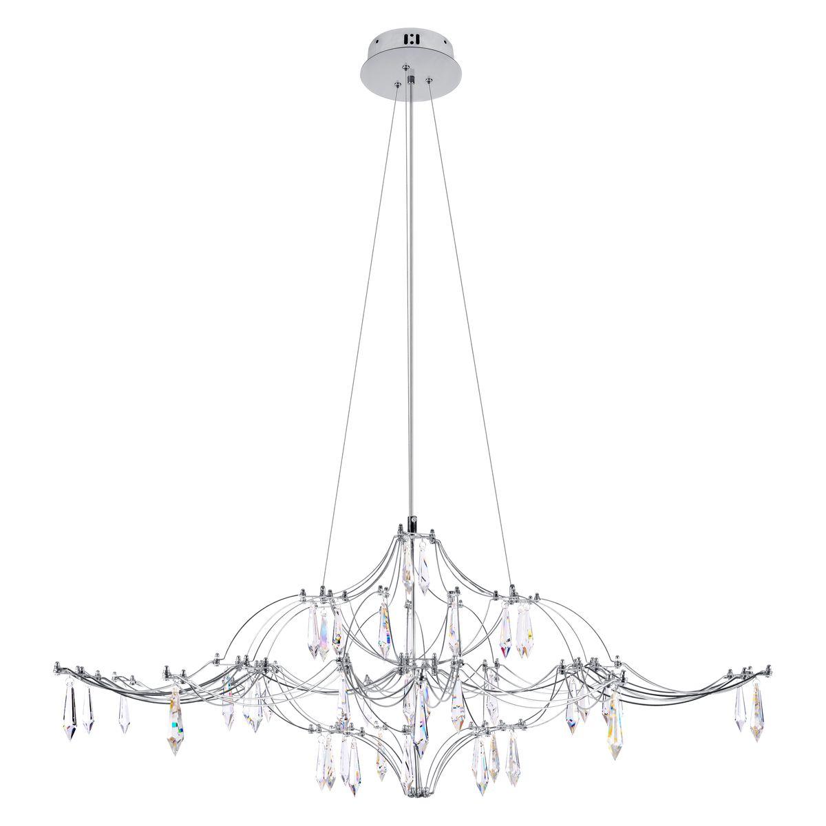 Подвесная люстра Loft IT Mira 10587/1000 Silver Asfour