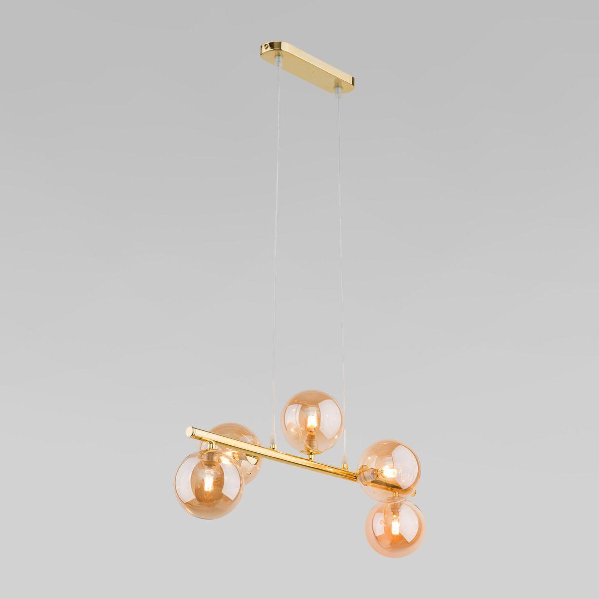 Подвесная люстра TK Lighting 4549 Estera Gold