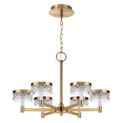 5032/36L L-VISION ODL24 античн.бронза/металл/акрил Люстра LED 36W 4000K 2596лм FIVRE