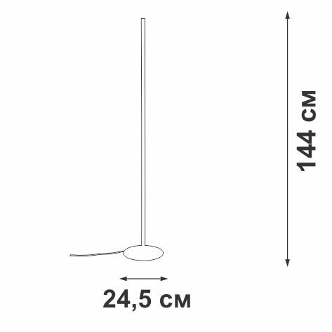 Светильник напольный V2690-1/1P
