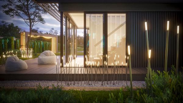 Ландшафтный светодиодный светильник Arlight KT-Canna-L1200-1W Warm3000 034164