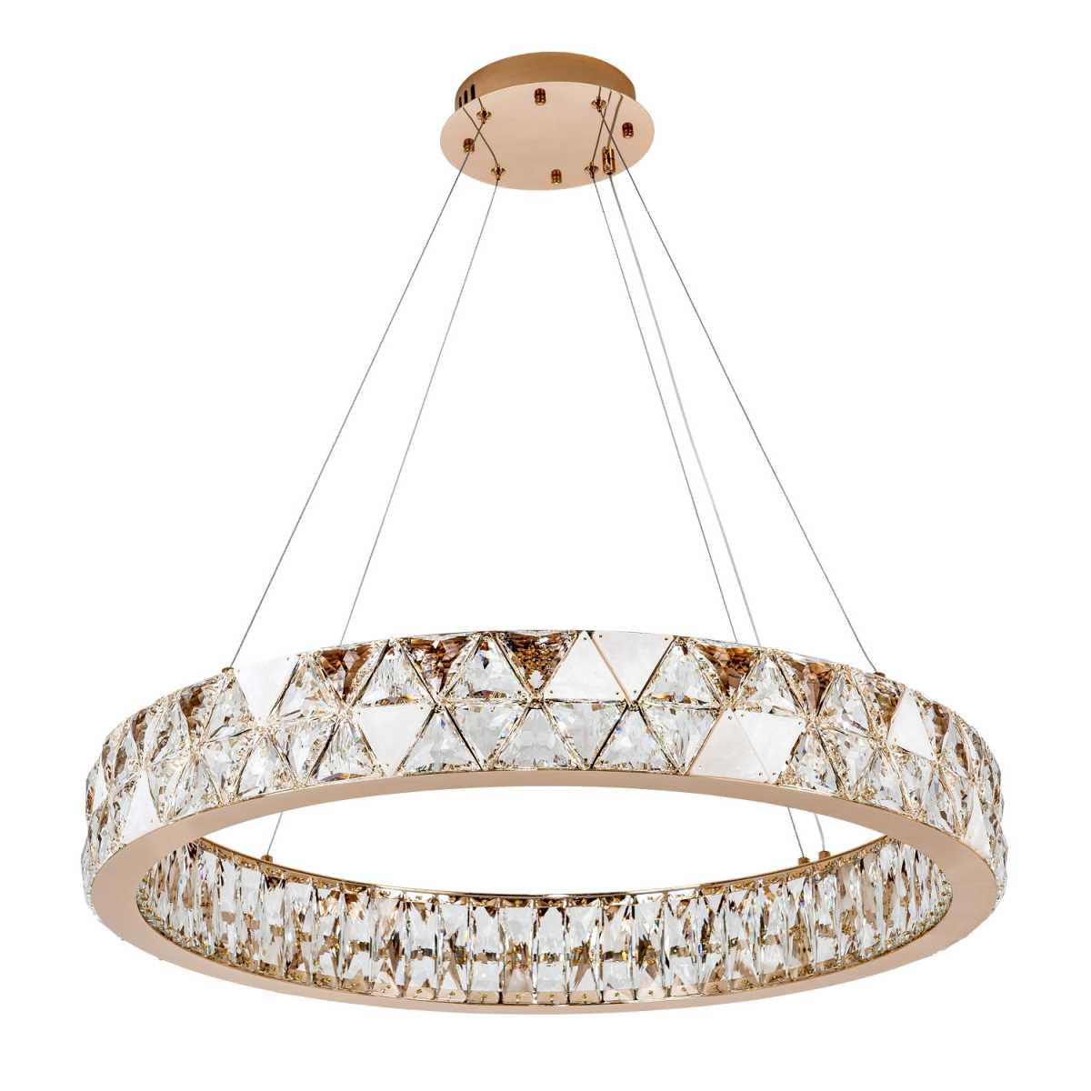 Подвесная светодиодная люстра Modelux Premium ML.6982.800P GD