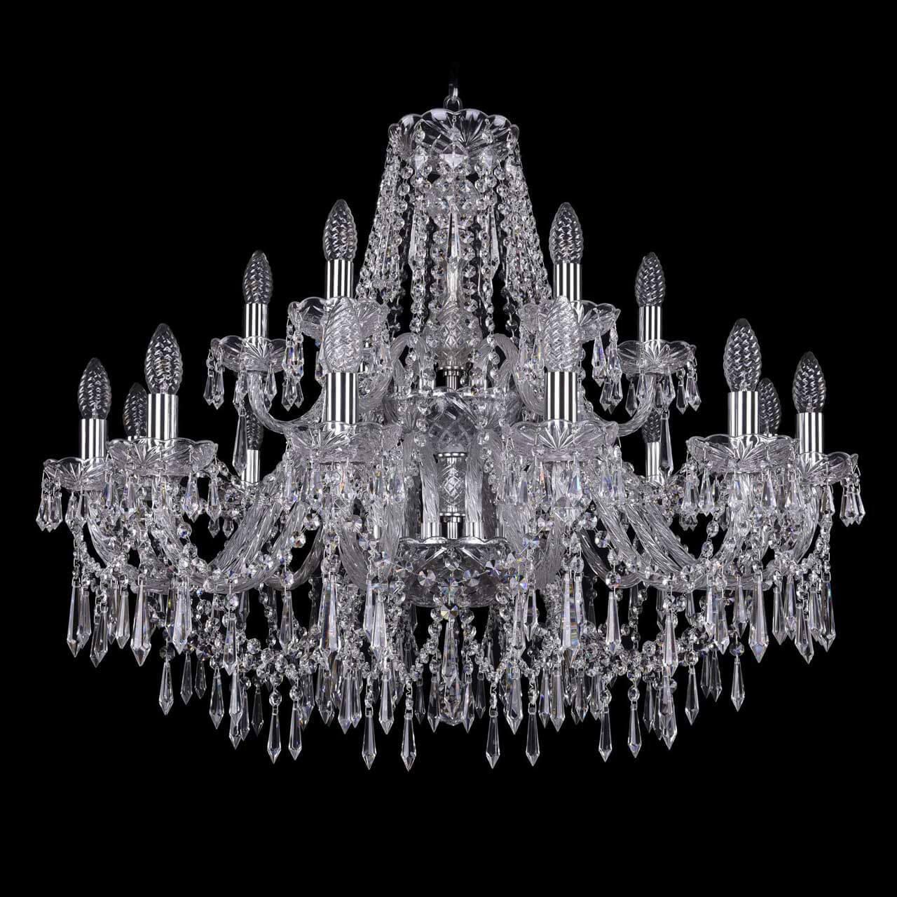 Подвесная люстра Bohemia Ivele 1403/12+6/300/2d Ni