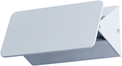 A6164AP-1GY настенно-потолочный - серый / алюминий, пластик / 1xLED 1x5Вт / L16xW6,5xH8 / лампа в ко