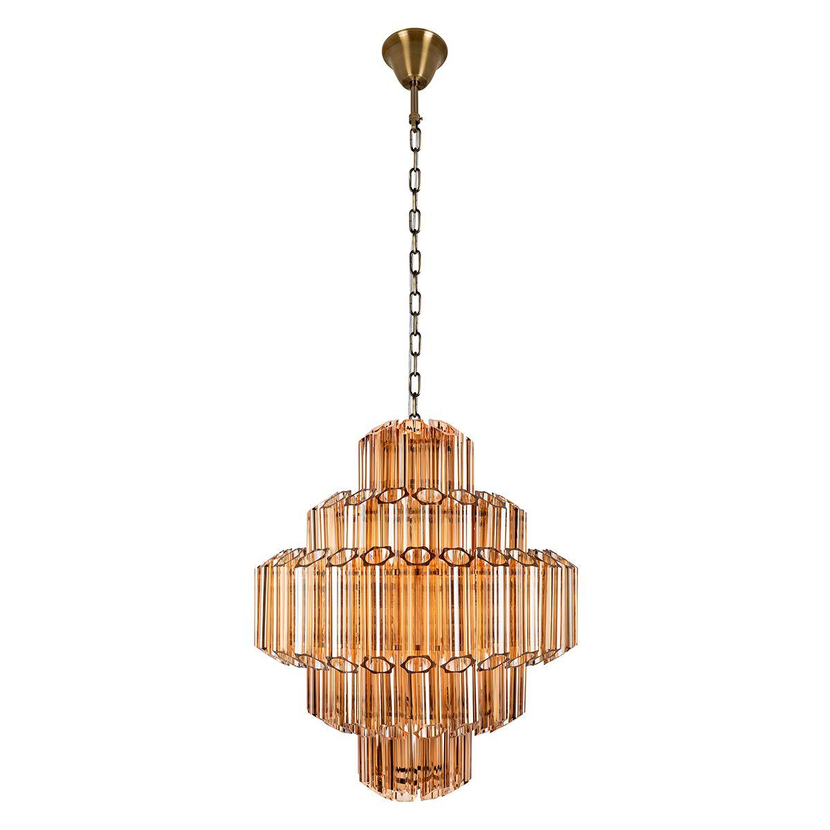 Подвесная люстра Loft IT Celebration 10579/600 Amber
