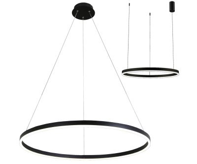 08214,19A(4000K) Подвес ТОР черный d80 h110 Led 45W (4000K)