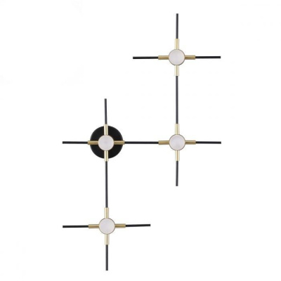 3906/14WL ODL20 29  золотистый/черный/металл Настенный светильник LED 4000K 14W 220V COSTELLA