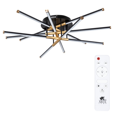 A2199PL-6BK Люстра потолочная