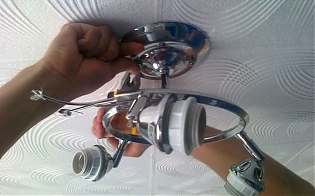 Монтаж люстры