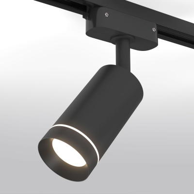 Glory Черный 7W 4200K (LTB39) однофазный Трековый светильник