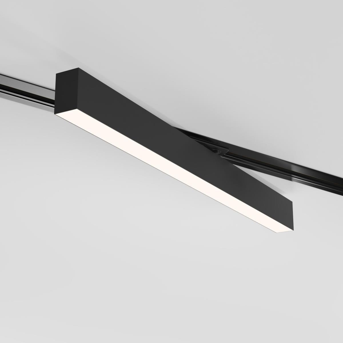 Трековый светодиодный светильник Elektrostandard X-Line черный матовый 20W 4200K LTB54 a052445