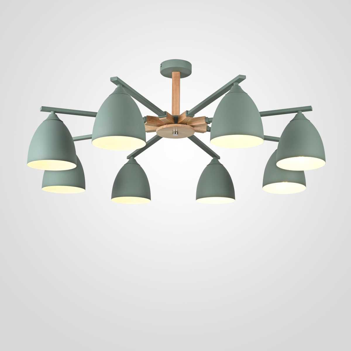 Потолочная люстра Imperium Loft Noa 8 Mint 183468-26
