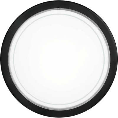 Светильник настенно-потолочный PLANET 1, 1х60W (E27), Ø290, черный