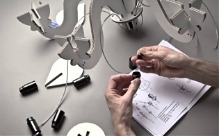 Сборка люстры