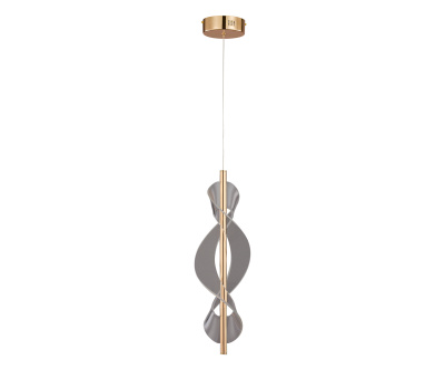 08047-1A,33 Подвес Джил золото d15 h150 Led 16W (3000K)