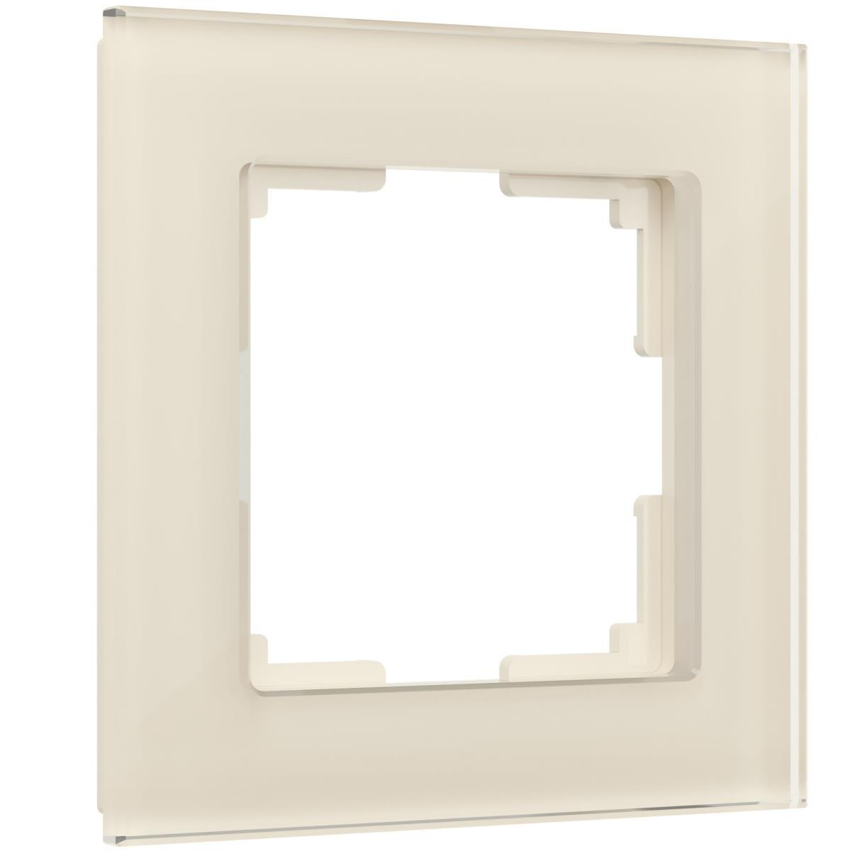 Рамка на 1 пост Werkel Favorit молочный W0011141 4690389183362