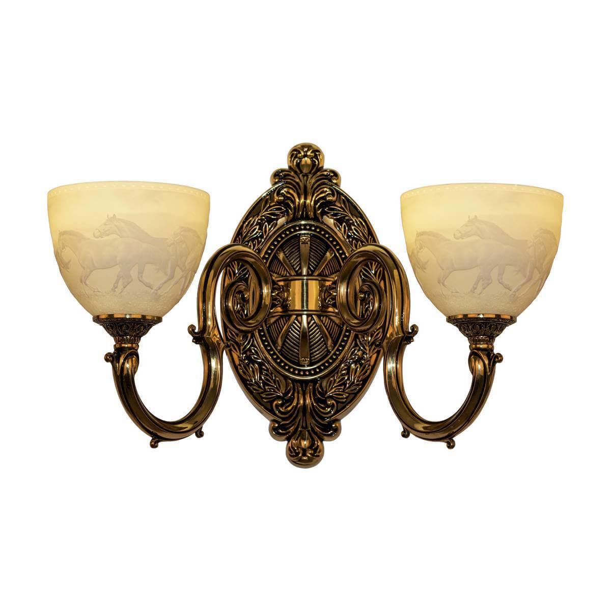 Бра Bohemia Ivele 7203B12/2/210 GB P1 U Horse