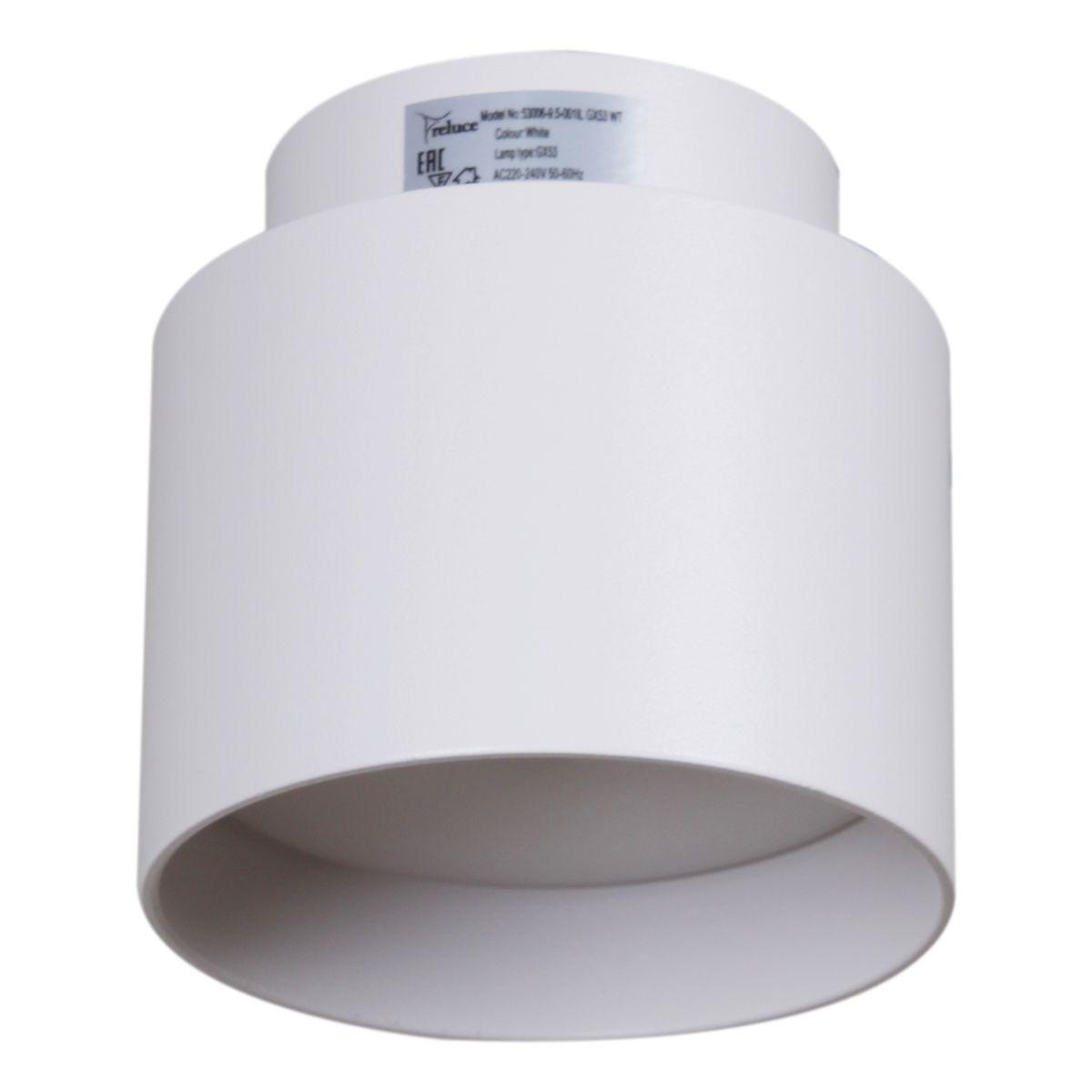 Потолочный светильник Reluce 53006-9.5-001IL GX53+LED3W WT