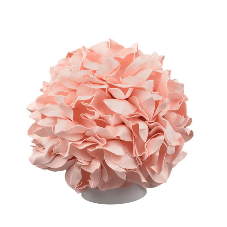 Настольная лампа Uniel ULW-R07 T/3000K/150C/A Гортензия белый/Пудровый UL-00007226