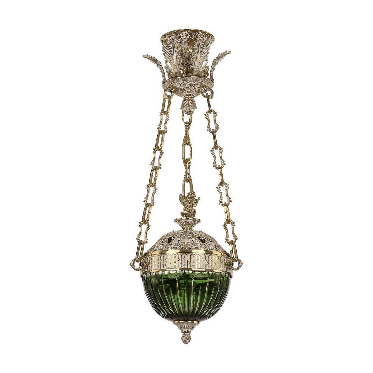 Подвесной светильник Bohemia Ivele 71000P/20AZ GW Clear-Green/H-1K Y8 FA1S