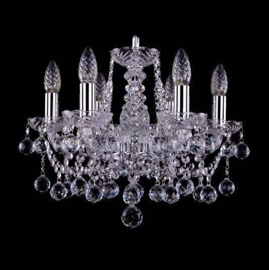 Подвесная люстра Bohemia Ivele 1413/6/141 Ni Balls