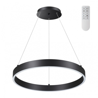 358959 OVER NT22 черный Светильник подвесной диммируемый, в комплекте пульт ДУ (2.4G) IP20 LED 3000К