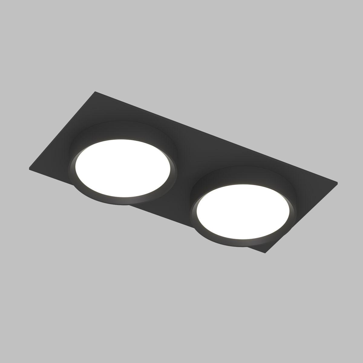 Встраиваемый светильник DENKIRS FLAT DK2092-BK