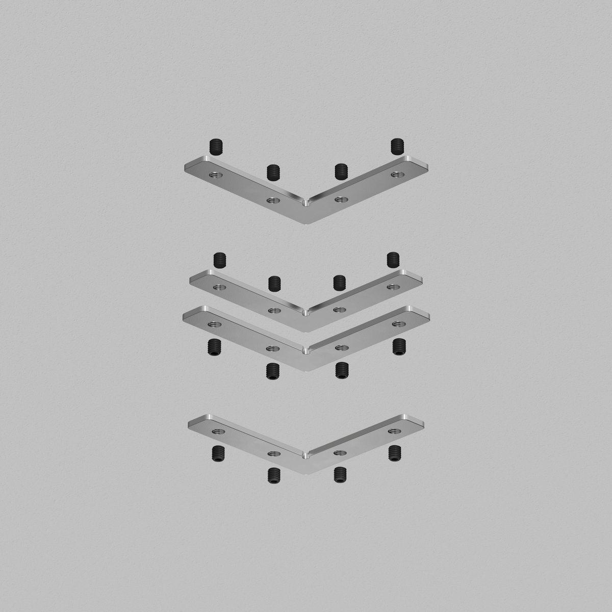 Соединитель угловой Denkirs SMART SLOTT TR2019-AL