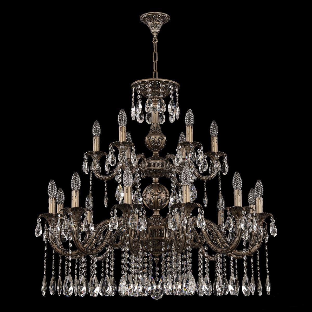 Подвесная люстра Bohemia Ivele AL79101/12+6/300/2D A SGB