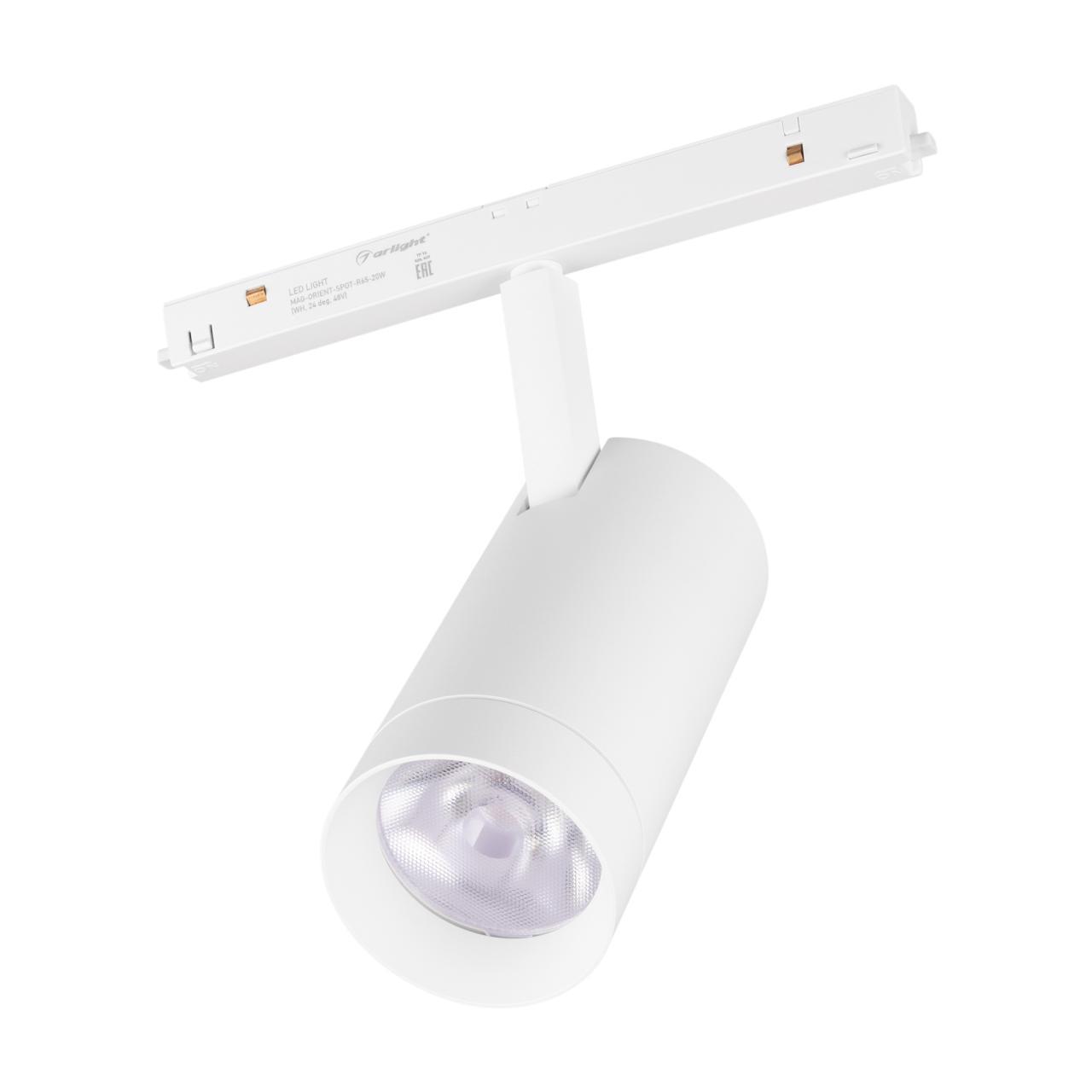 Трековый светодиодный светильник Arlight Mag-Orient-Spot-R65-20W Day4000 037123