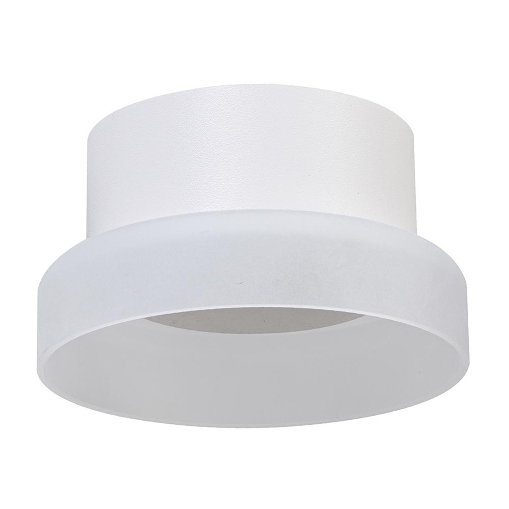 Светильник потолочный Feron HL460 Barrel OPAL 12W, 230V, GX53, белый