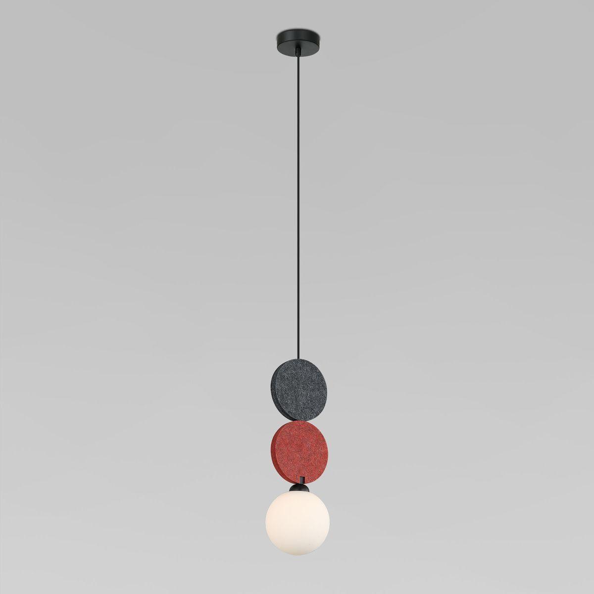 Подвесной светильник Eurosvet Olaf 40072/1 красный a069181