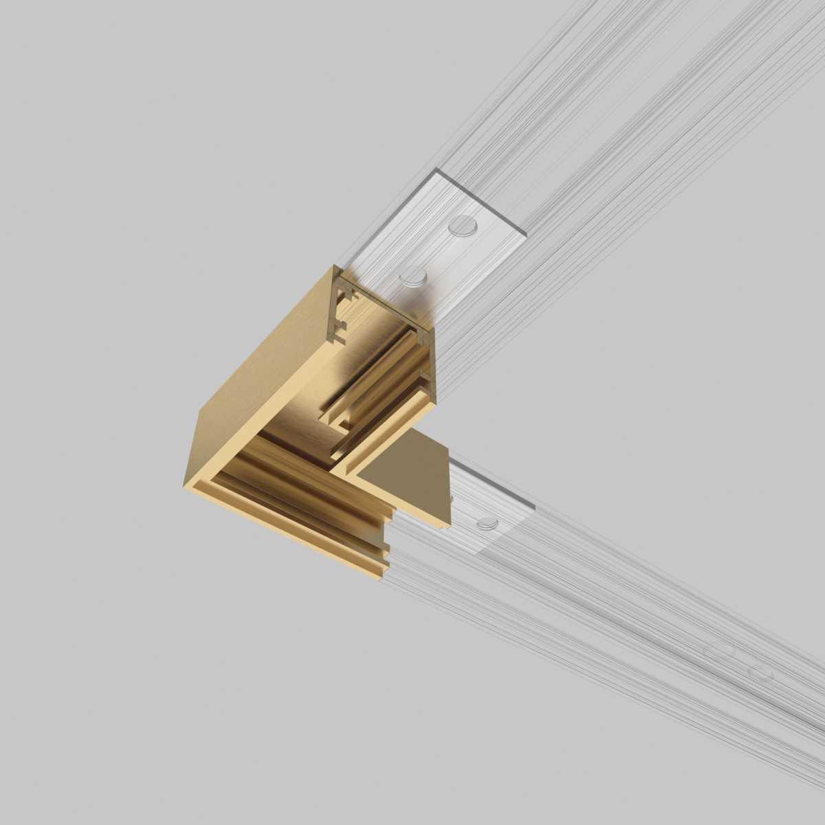 Коннектор L-образный Elektrostandard Brass Line 85224/00 a069639