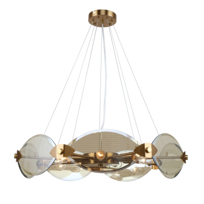 4085-7P, подвесная люстра, D650xH250/800, 7xE14x40W, excluded (10228010/080423/3091752/1, КИТАЙ)