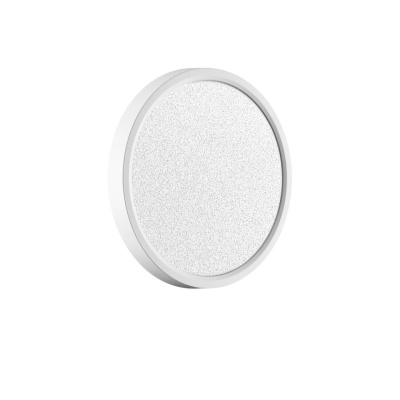 7661/18L MITRA LED SN Светильник пластик/белый LED 18Вт 3000/4000K D230 IP20 OMEGA WHITE