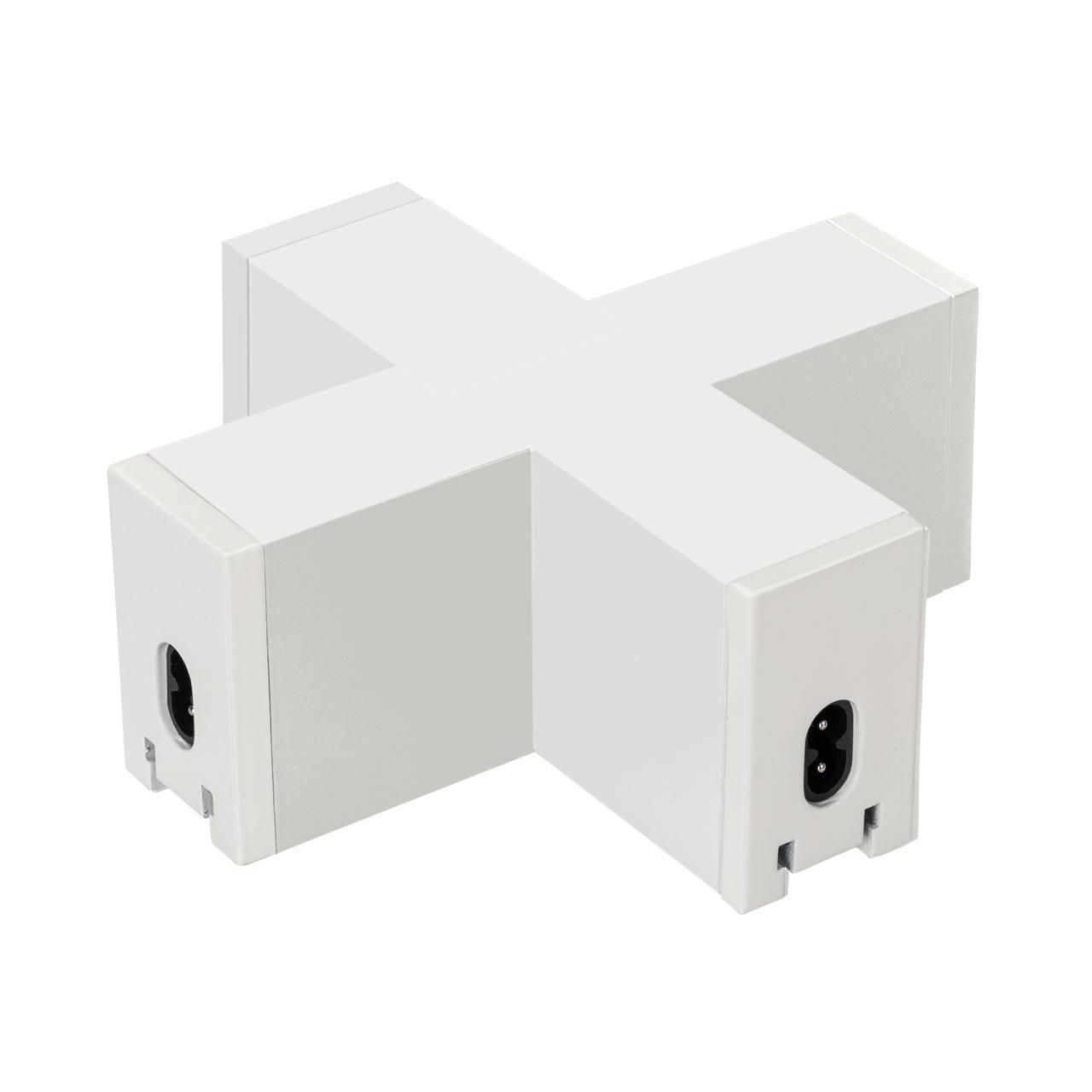 Коннектор X-образный Arlight Neo-Clip-38-Con-X-WH 028938