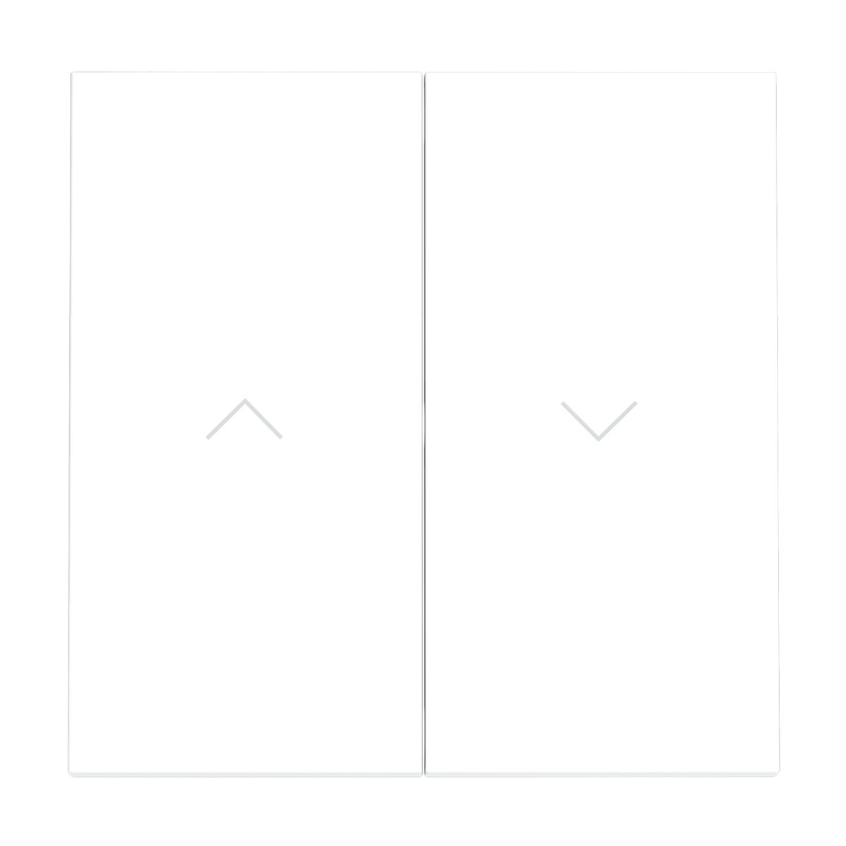 Клавиши для выключателя жалюзи, S70 (белый матовый) Voltum VLS002502