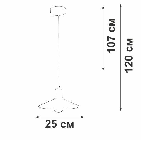 Потолочная люстра Vitaluce V2829-1/1S