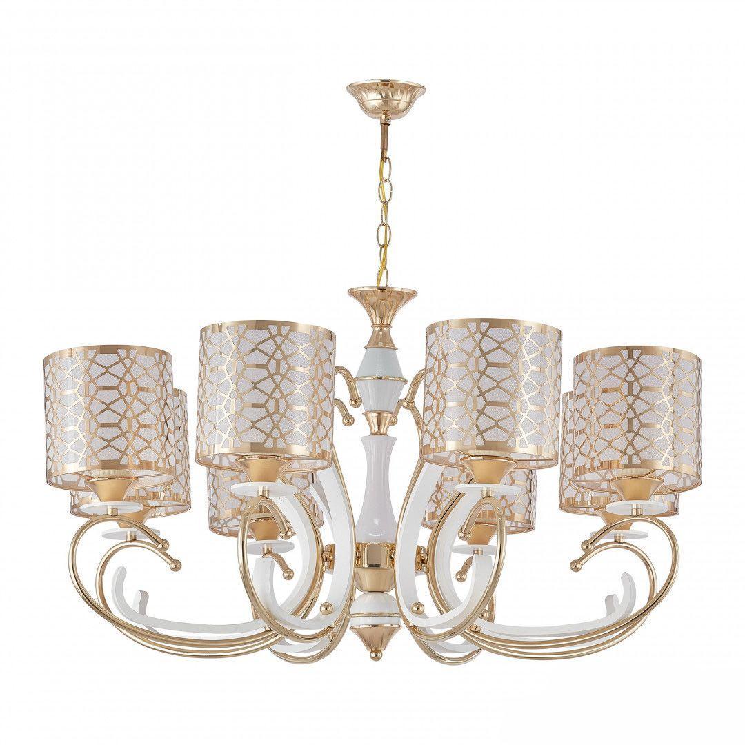 Подвесная люстра Arte Milano Florentia-1237 301237/8 Wh/Gd