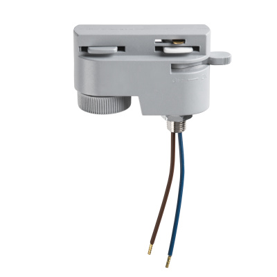 592009 Трековый 1-фазный адаптер BARRA к 0510х/05121х/05122х/21443х/21444х СЕРЫЙ