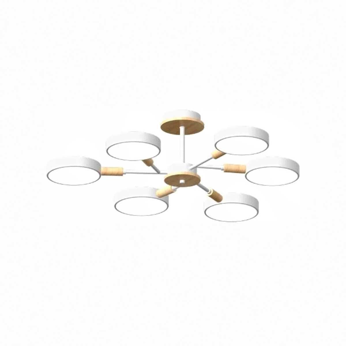 Потолочный cветильник LED4U L3218-740 WH