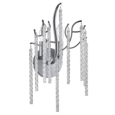 6521/2W CLASSI LN23 серебристый Бра E14 2*40W 220V MISS