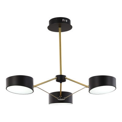 SLE6005-402-03 Светильник потолочный Черный/Черный LED 3*10W