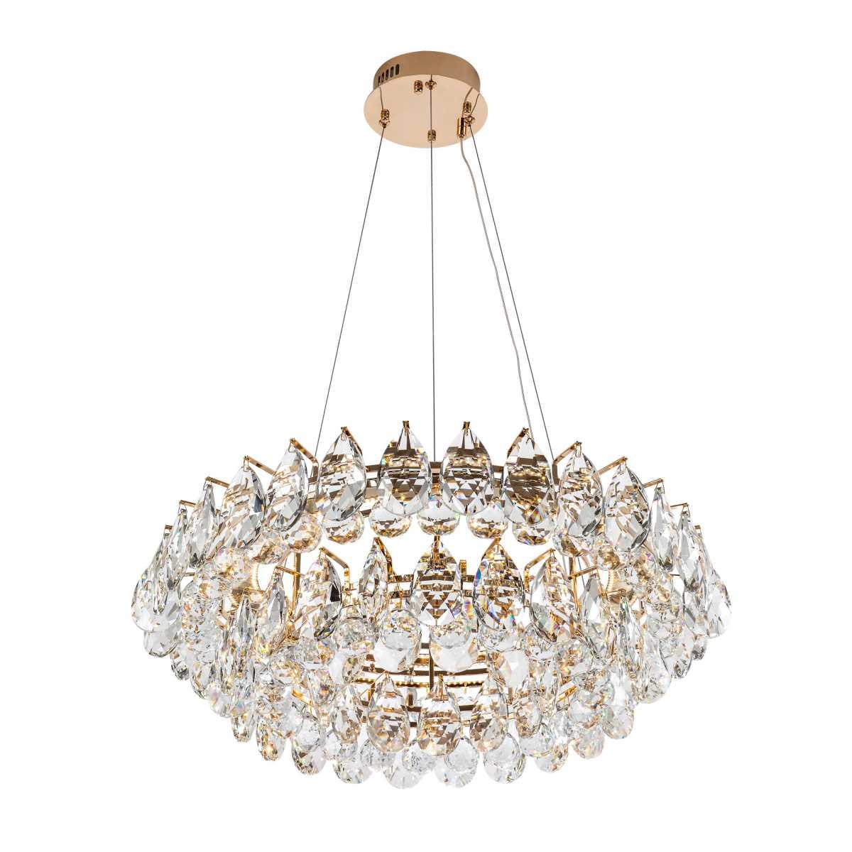 Подвесная светодиодная люстра Modelux ML.351.800 GD